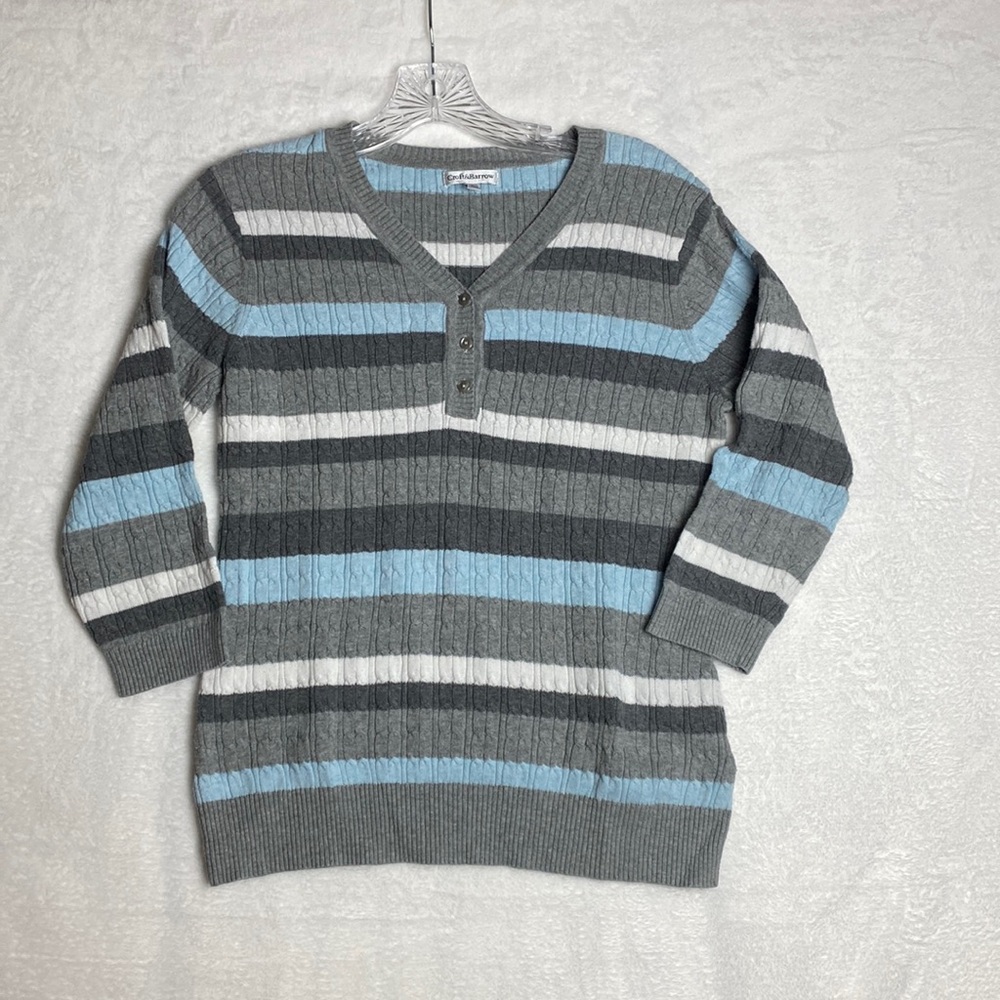 Croft & Barrow Striped Pullover Sweater